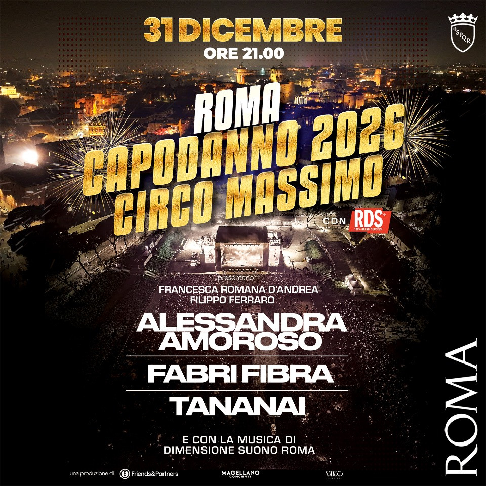 image ROMA - CAPODANNO 2026- CIRCO MASSIMO