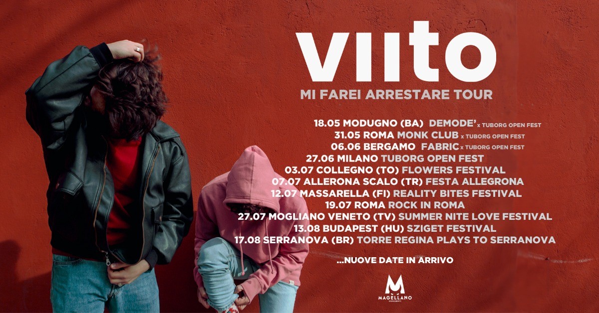 image VIITO - MI FAREI ARRESTARE TOUR