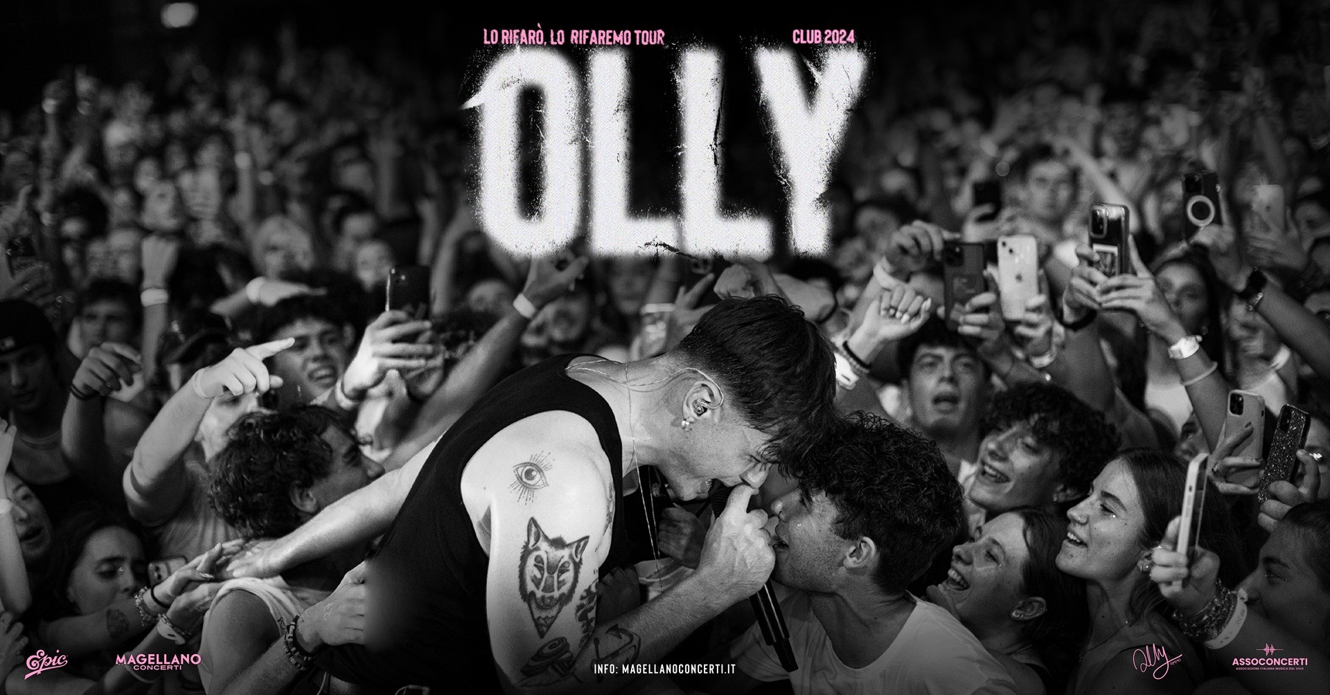 image OLLY - LO RIFARÒ. LO RIFAREMO TOUR - CLUB 2024