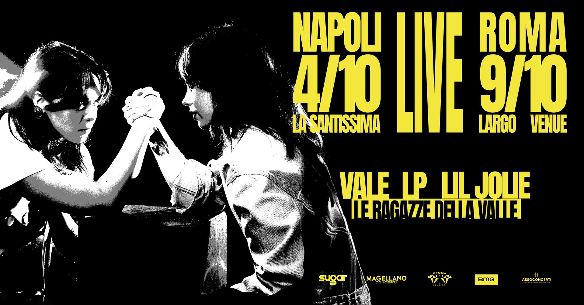 image VALE LP & LIL JOLIE - LE RAGAZZE DELLA VALLE LIVE