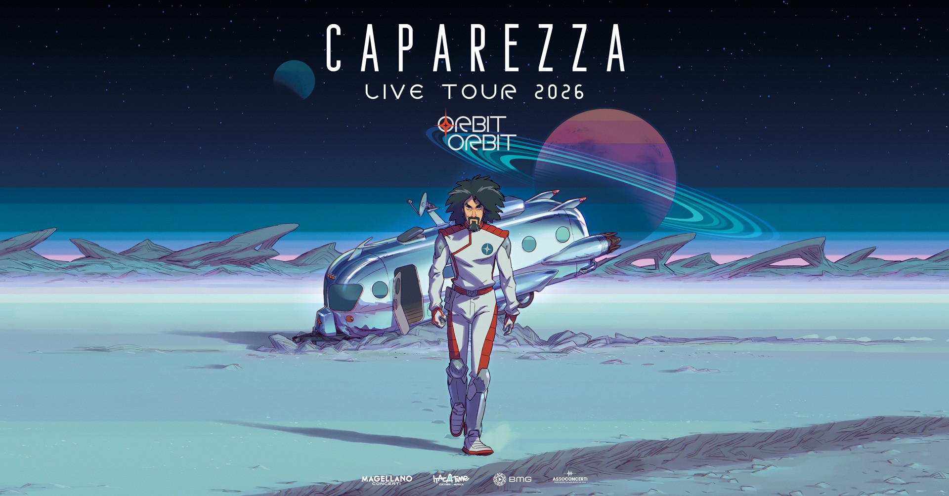 CAPAREZZA LIVE TOUR 2026 Tour Magellano Concerti CAPAREZZA LIVE TOUR 2026 Tour Magellano Concerti