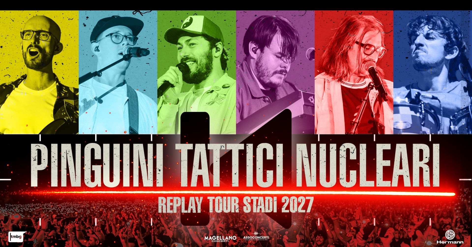 image PINGUINI TATTICI NUCLEARI - REPLAY TOUR STADI 2027